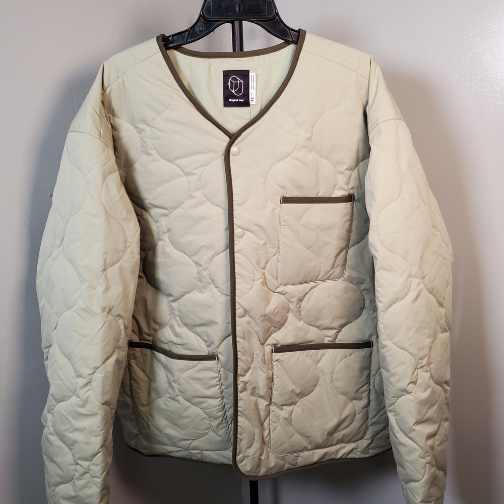 Original Use Light Tan Quilted Puffer Jacket - Picture 1 of 5